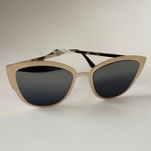Anthropologie I-SEA Mallory Metal Cateye Sunglasses *NWT BUT IMPERFECT SEE PHOTO